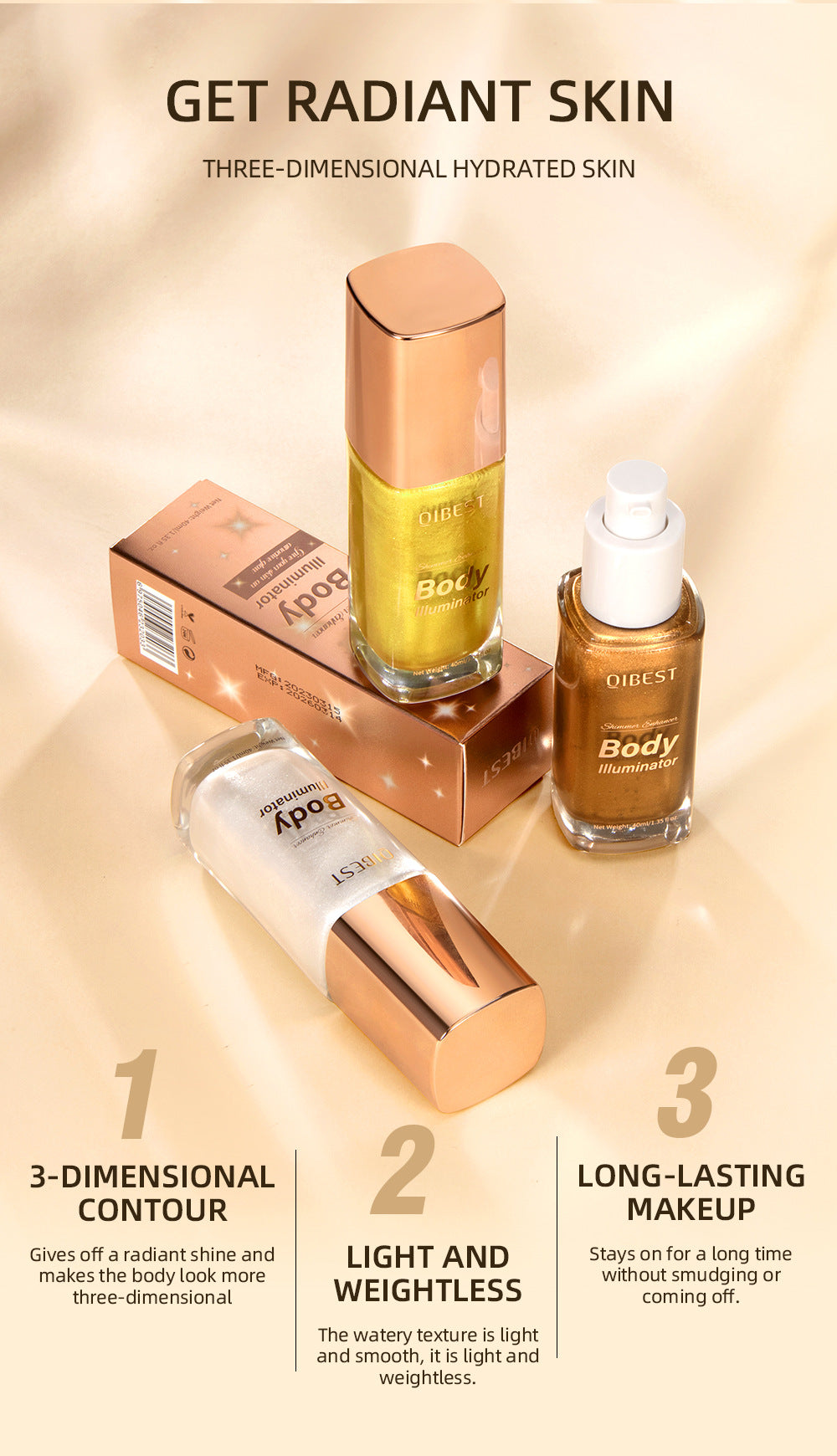 Golden Glow Shimmer Oil